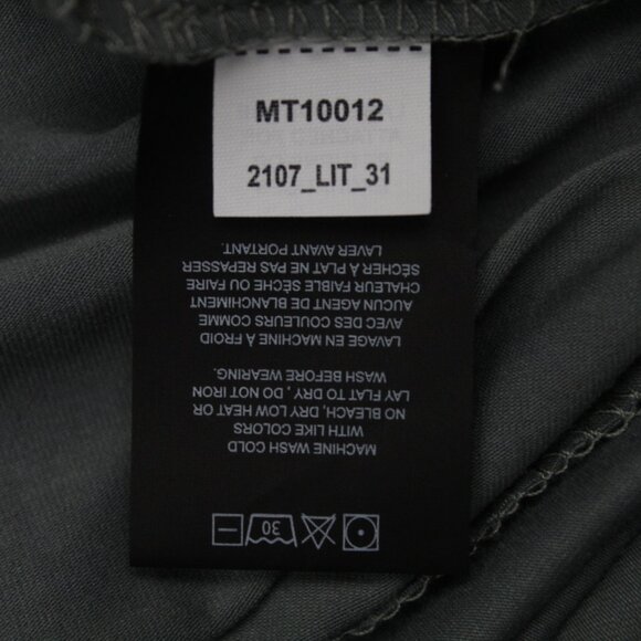 Cuts Curve-Hem Polo Shirt Adult 2XL XXL Green PYCA Pro Short Sleeve Pullover - Picture 9 of 13